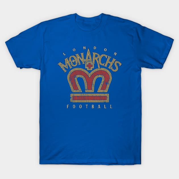 London Monarchs 1991 T-Shirt by JCD666